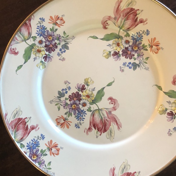 MacKenzie-Childs Camp 1995 salad plate - Picture 5 of 5